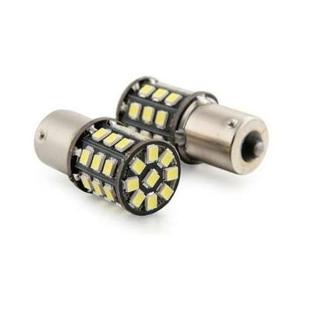 BA15S LED 33-SMD 2835 - 12V LED lamp WIT