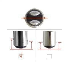 1157 - 5050 - 12V - 13 smd - 2 stuks