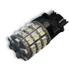 T25 - 60SMD 3157 fitting 12volt 2 kleuren Oranje/Wit