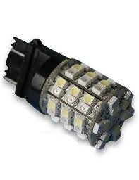 T25 - 60SMD 3157 fitting 12volt 2 kleuren Oranje/Wit