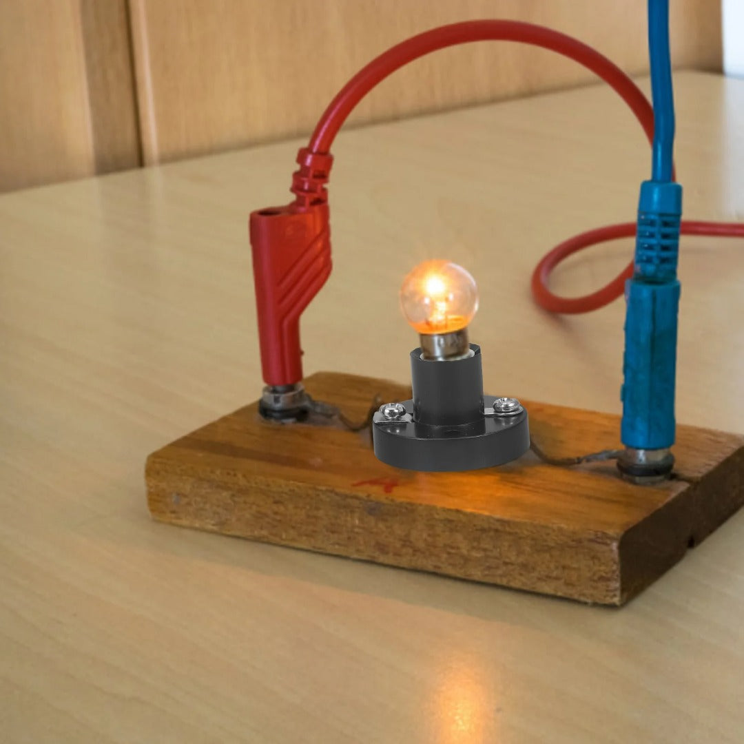 E10 fitting - Kunststof - Zwart - Per stuk