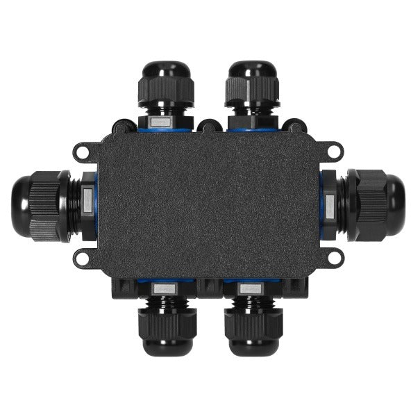 Lasdoos IP68 – 6 Voudig - Slagvast en Vlamvertragend