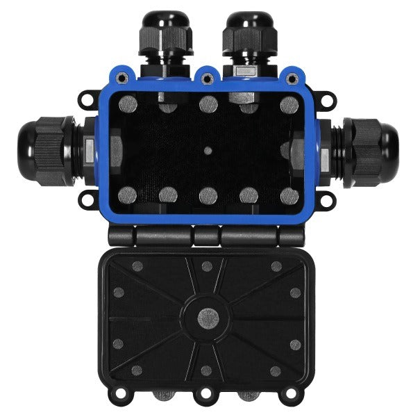 Lasdoos IP68 – 6 Voudig - Slagvast en Vlamvertragend