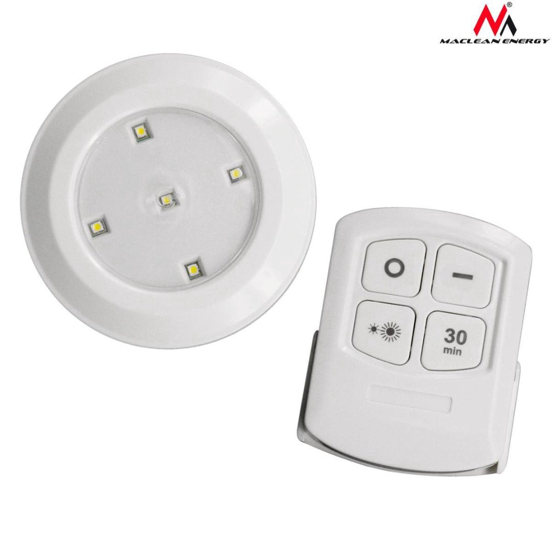 LED kastverlichting set - Met afstandsbediening - 6 LED spots