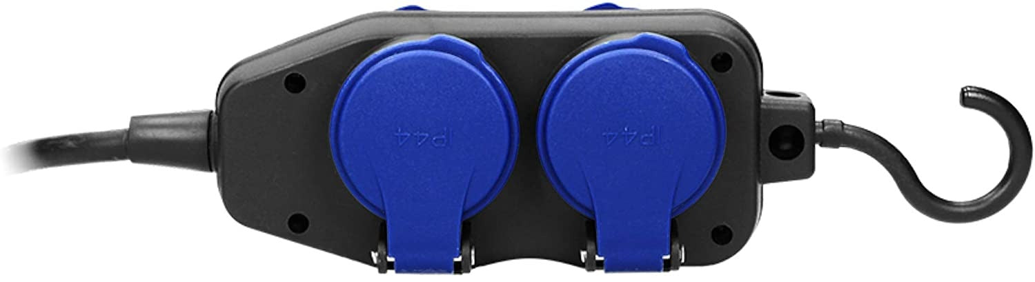 Waterdichte verlengsnoer - 4 voudigÂ  - 5 meter