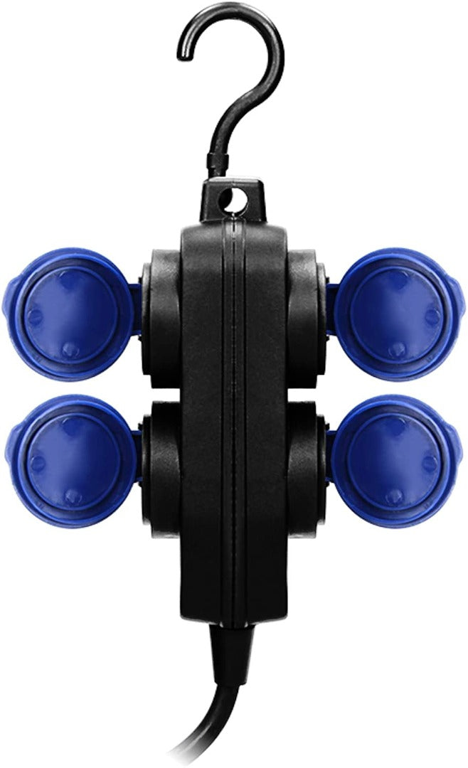 Waterdichte verlengsnoer - 4 voudigÂ  - 10 meter