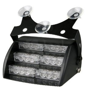 WIT 18 LED Dashboard flitser zwaailamp