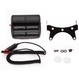 WIT 18 LED Dashboard flitser zwaailamp