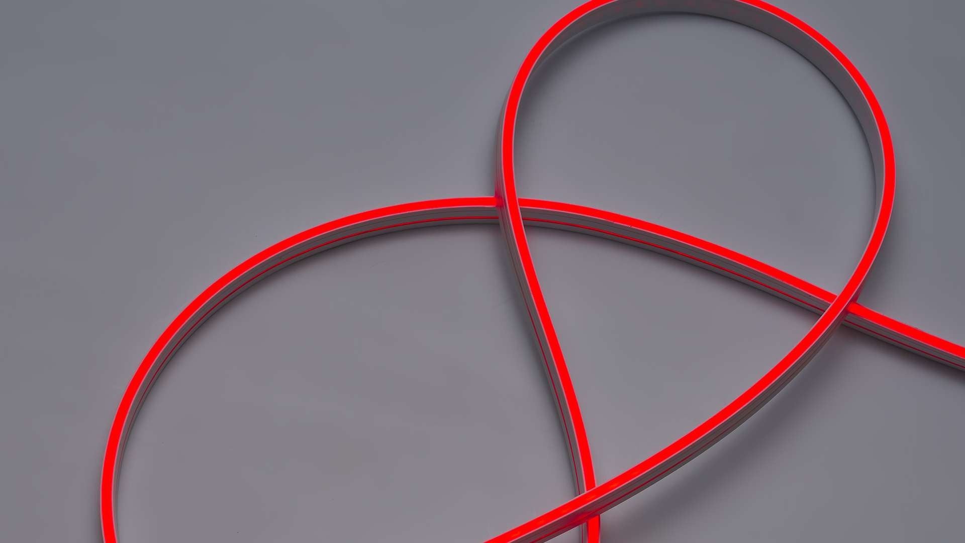 LED NEON - Rood - 6x12mm - 126 led/m - 24V - 5 meter