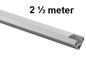 LED Profiel 2,5 meter - 45 graden
