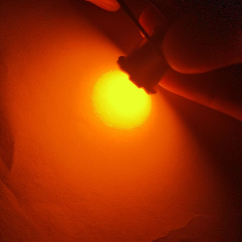 ORANJE - BA15S - LED - 9 SMD - 1156 - 12V