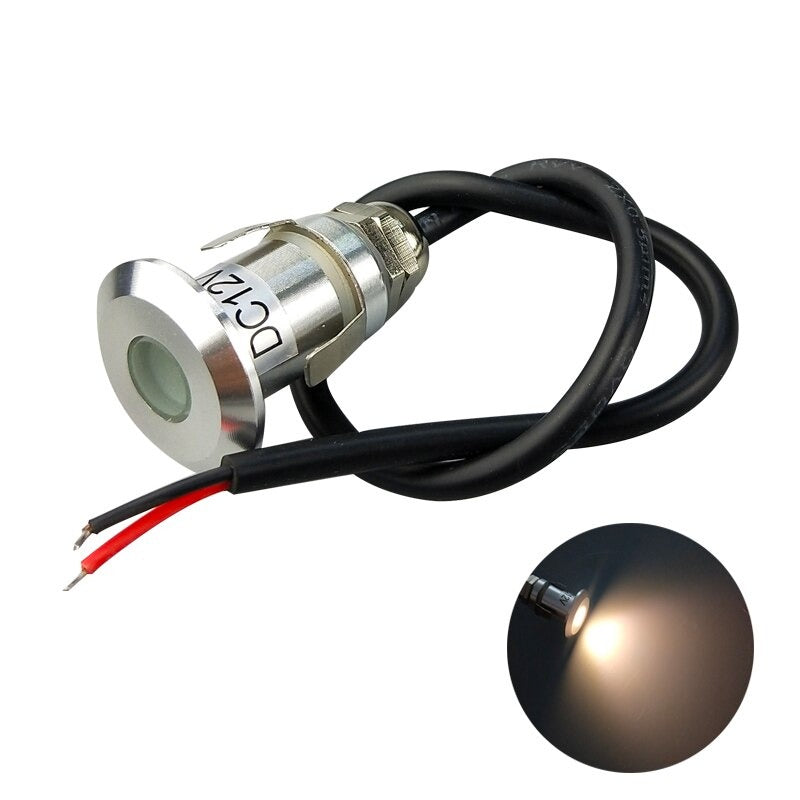 Éclairage de terrasse LED - 21 mm - 0,5 W - 3000 K