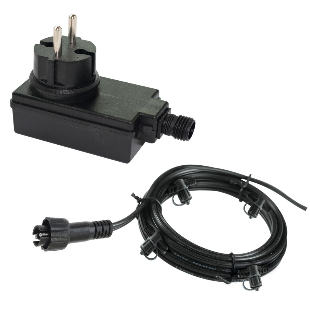 1x LED tuin lamp - 12V - 2 watt - basic - complete set