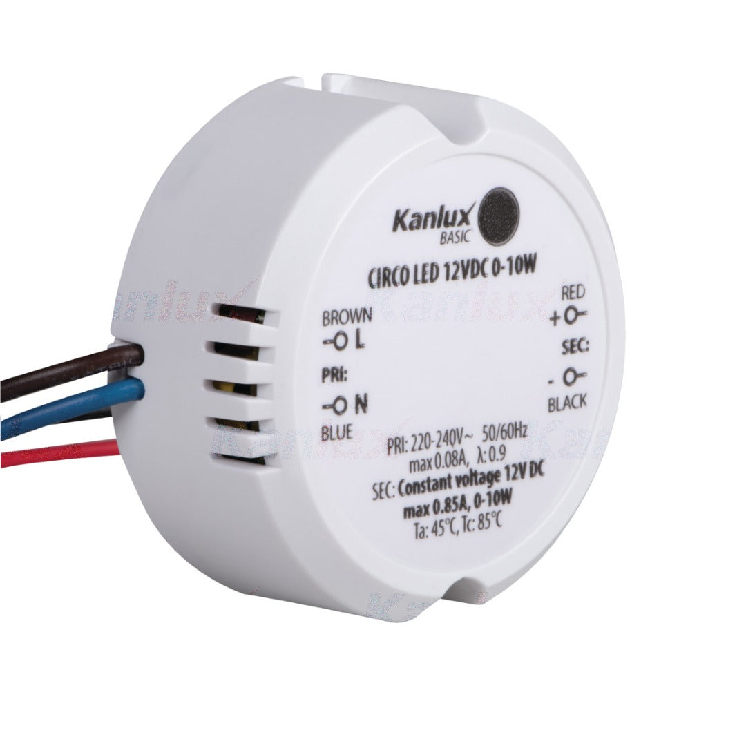 Inbouw voeding - 12 Volt - 0.85A - 10 Watt – ABC-Led