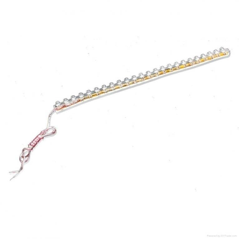 24-LED Strip Flexibele Grill Verlichting - WIT