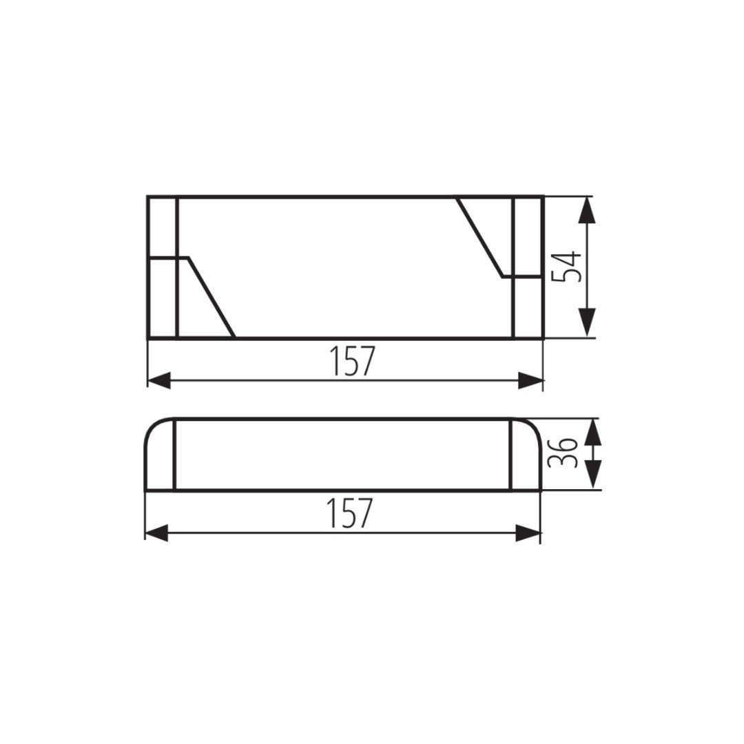 Alimentation intégrée - 24 volts - 2,5 A - 60 watts