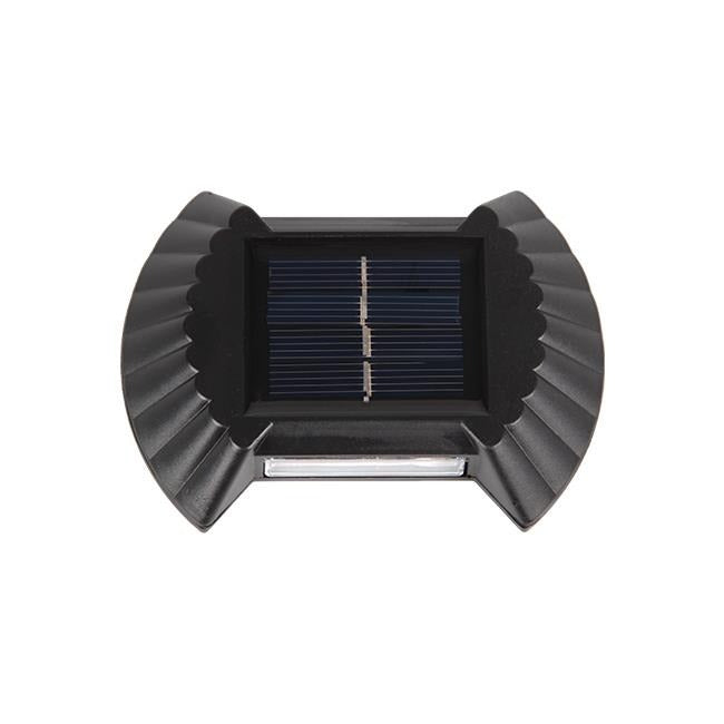 LED solar wandlamp set - Met schemersensor - 2 kanten - 4 stuks