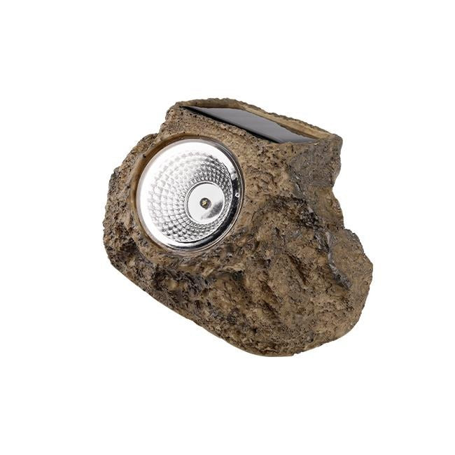 Solar tuin decoratielamp - 15cm - Warm wit - Schemersensor