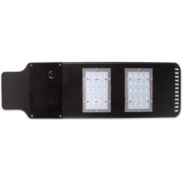Solar LED straatlantaarn - 40 LED - Schemer + bewegingssensor