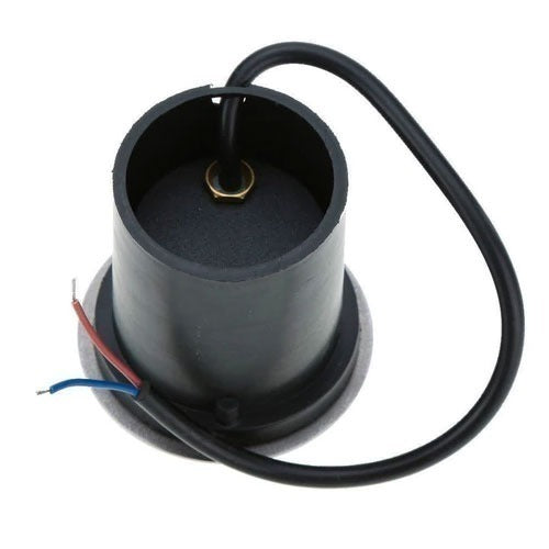 Spot LED au sol - allée de jardin (1 côté) - 42 mm - blanc chaud - 3 W - Noir