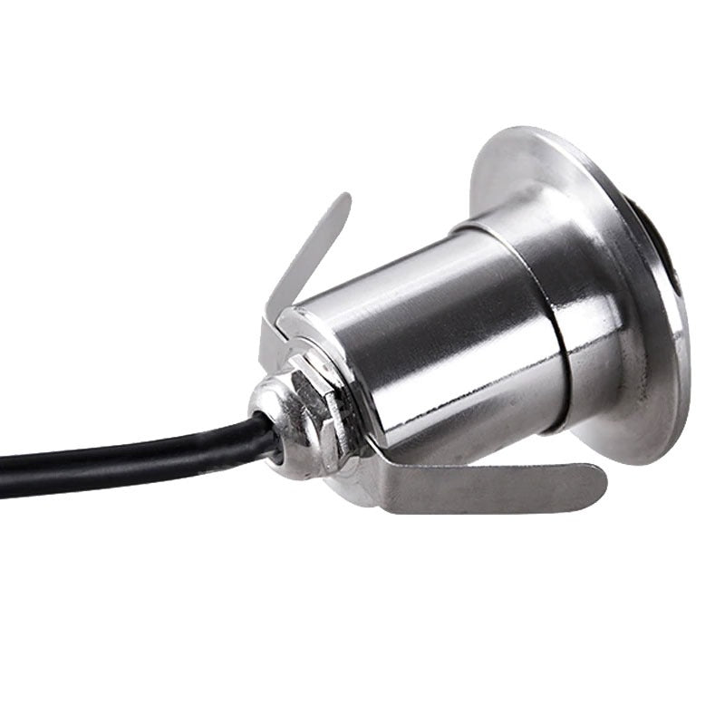 10x LED garden path spotlight - 12V - 2 sides - 41mm - complete set