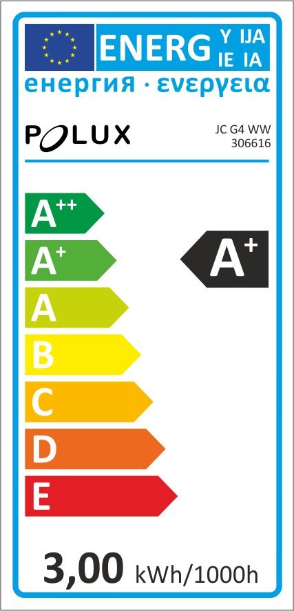 G4 LED Lamp- 3W - warm wit - 260 Lumen