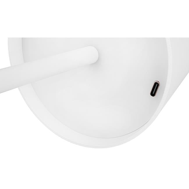Bureaulamp – Oplaadbaar – Touchbediening – 4000K – Wit