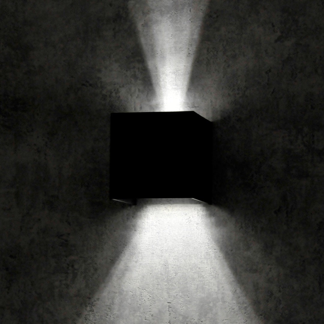 LED gevellamp G9 - 5W - Zwart