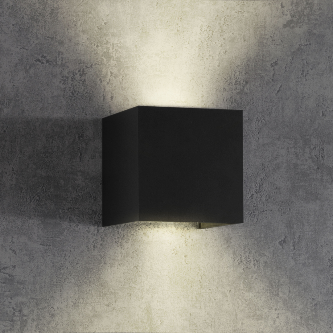 LED gevellamp G9 - 5W - Zwart