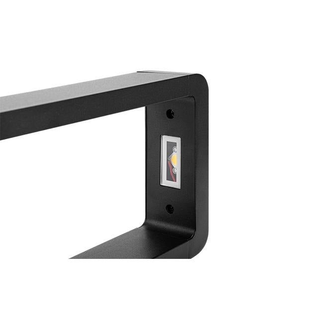 LED wandlamp – 7W – 4000K – zwart – IP54