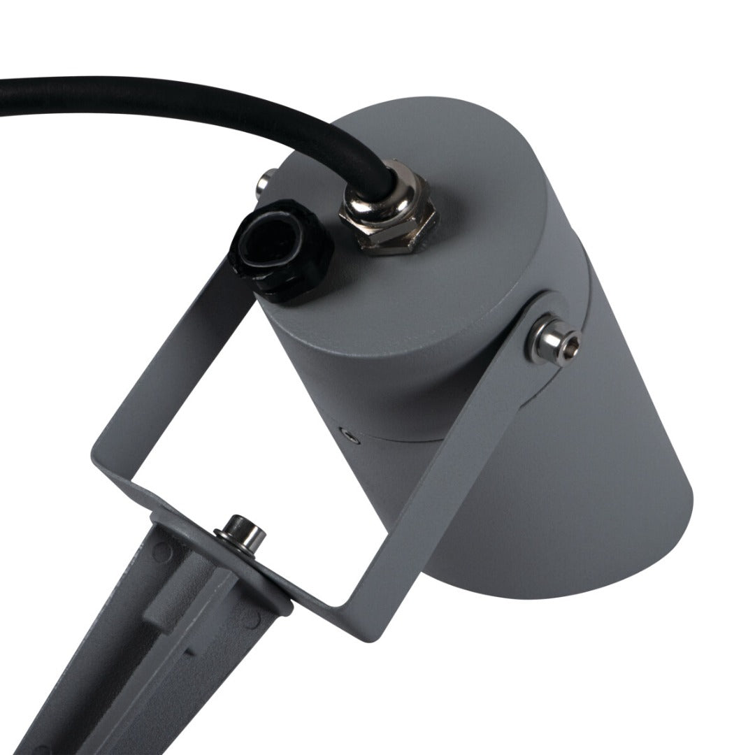 230V ground spot - GU10 fitting - 7 Watt - 350mm - Rotatable