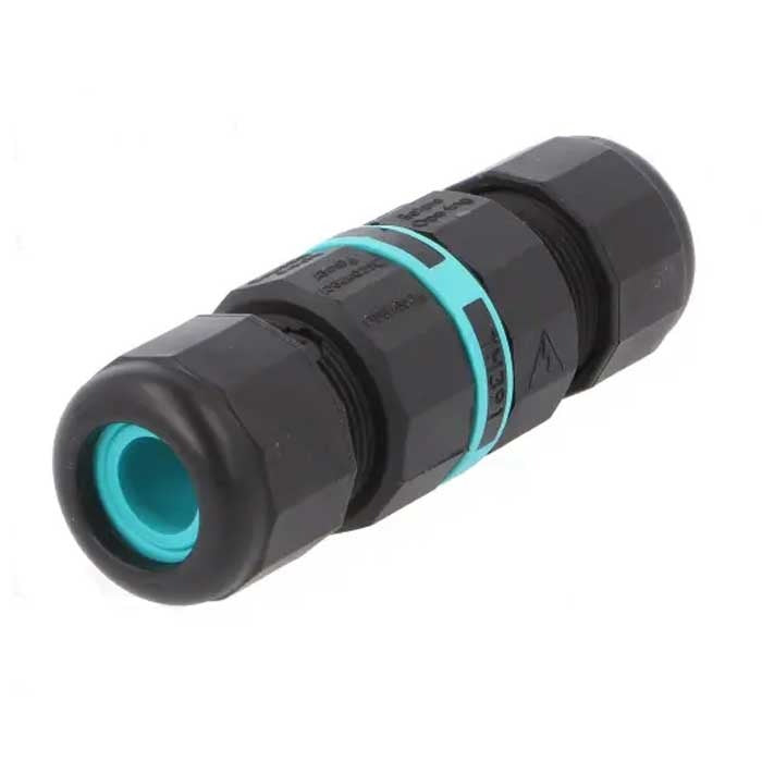 2 aderige kabelverbinder - schroefconnector - waterdicht IP68 - Premium