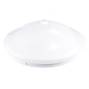 LED plafond lamp, rond, 24W, beweging & schemer sensor