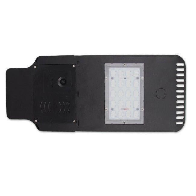 Solar LED straatlantaarn - 20 LED - Schemer + bewegingssensor