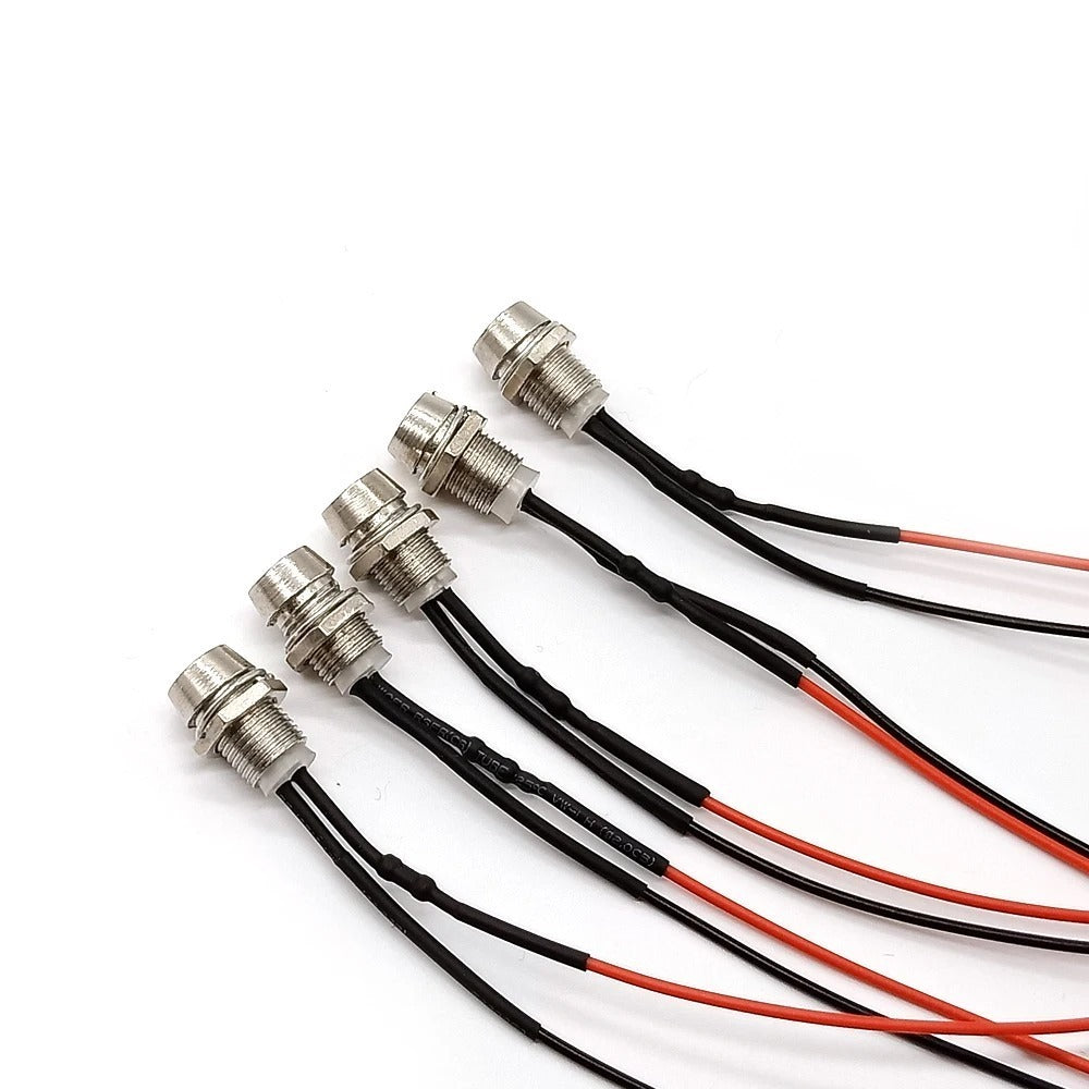 Mini LED spotlight - Crystal blue - 10mm - 12/24V