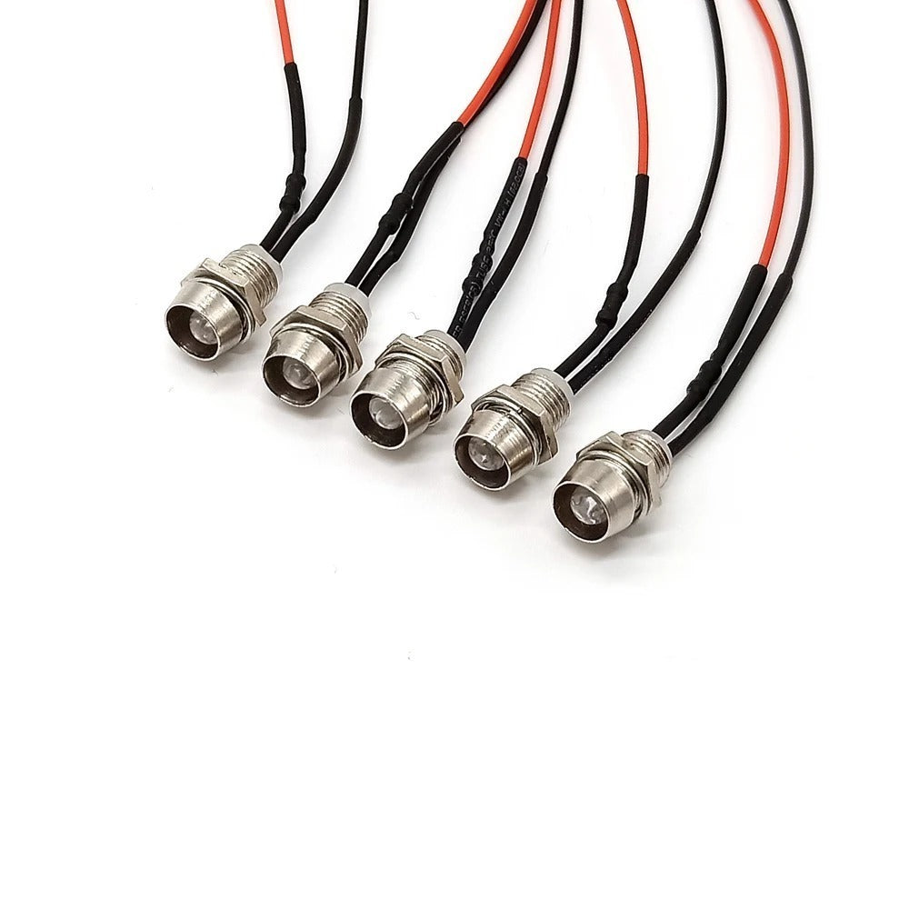 Mini LED spot lighting - Red - 10mm - 12/24V – ABC-Led