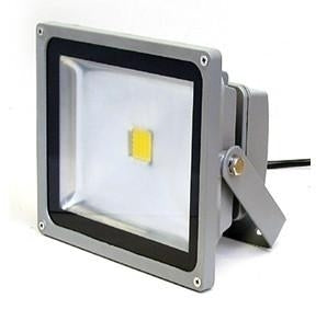 30W LED Schijnwerper Koud Wit IP65 grijze behuizing