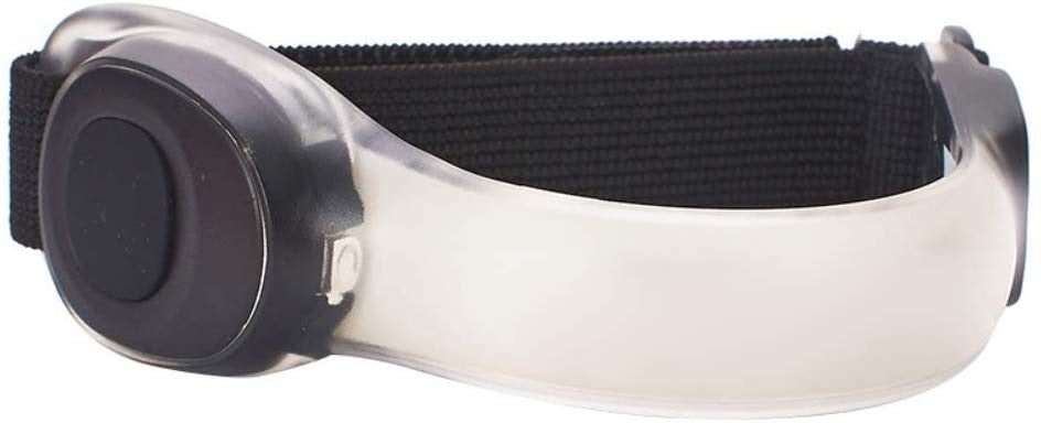 Hardloop verlichting voor arm en been - Wit