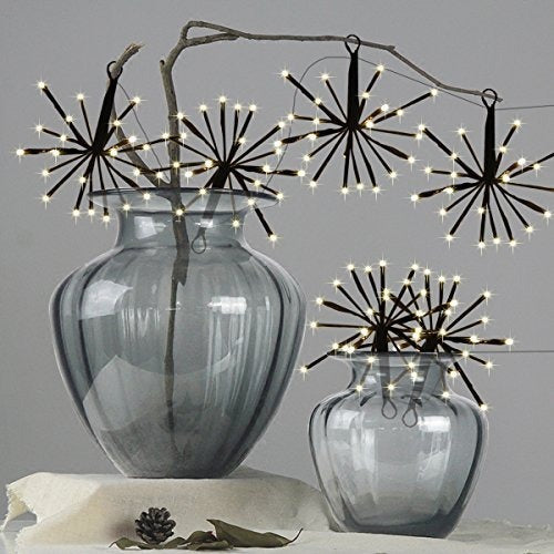 Led kluster verlichting kerst - 2 meter - warm wit - 100 leds