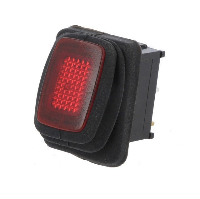 Schakelaar - Rood - 12V - 16A - Verlicht – ABC-Led