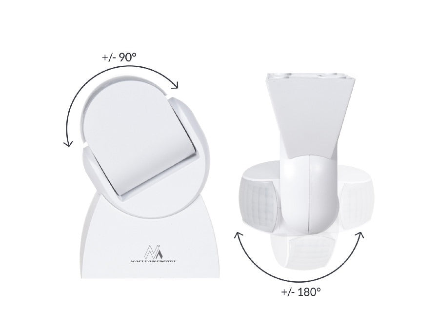 PIR sensor + schakelaar - Met afstandsbediening - 1200W