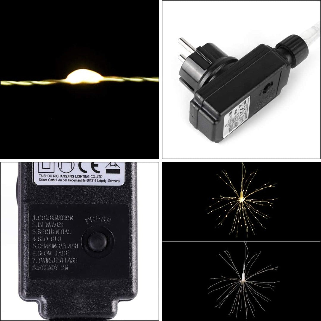 LED kerstverlichting - Little stars - 720 leds - 3 meter