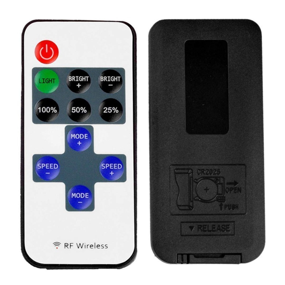LED RF dimmer - 5 to 24V - 2.1 x 5.5mm plug - With remote control