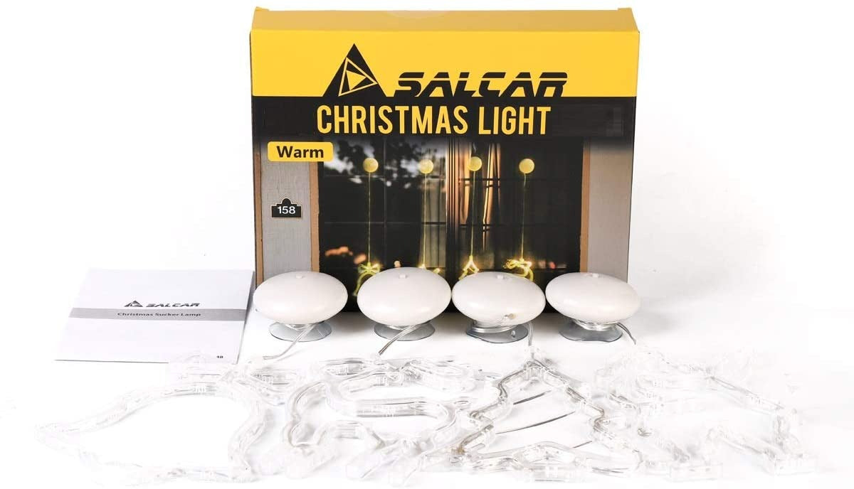 LED kerstfiguurtjes set - 4 delig - Warm wit