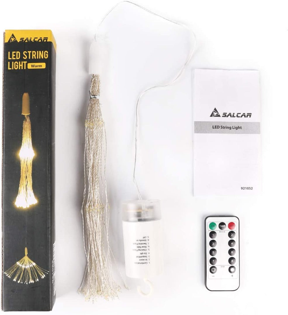 LED kerst verlichting - Big star - 30cm - batterij en afstandbediening