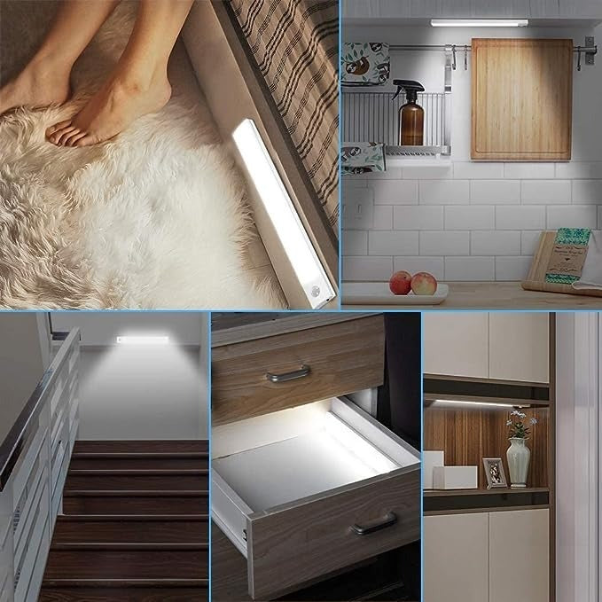 LED onderkast verlichting - USB oplaadbaar - PIR sensor - 20cm