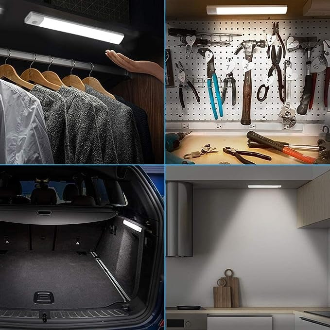 LED onderkast verlichting - USB oplaadbaar - PIR sensor - 30cm