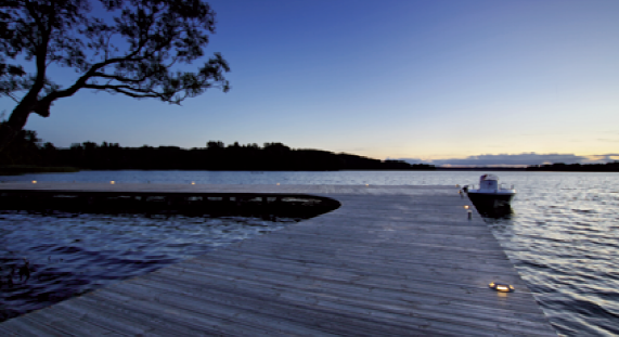 Luminaire encastré LED au sol - 6 spots LED pour allée