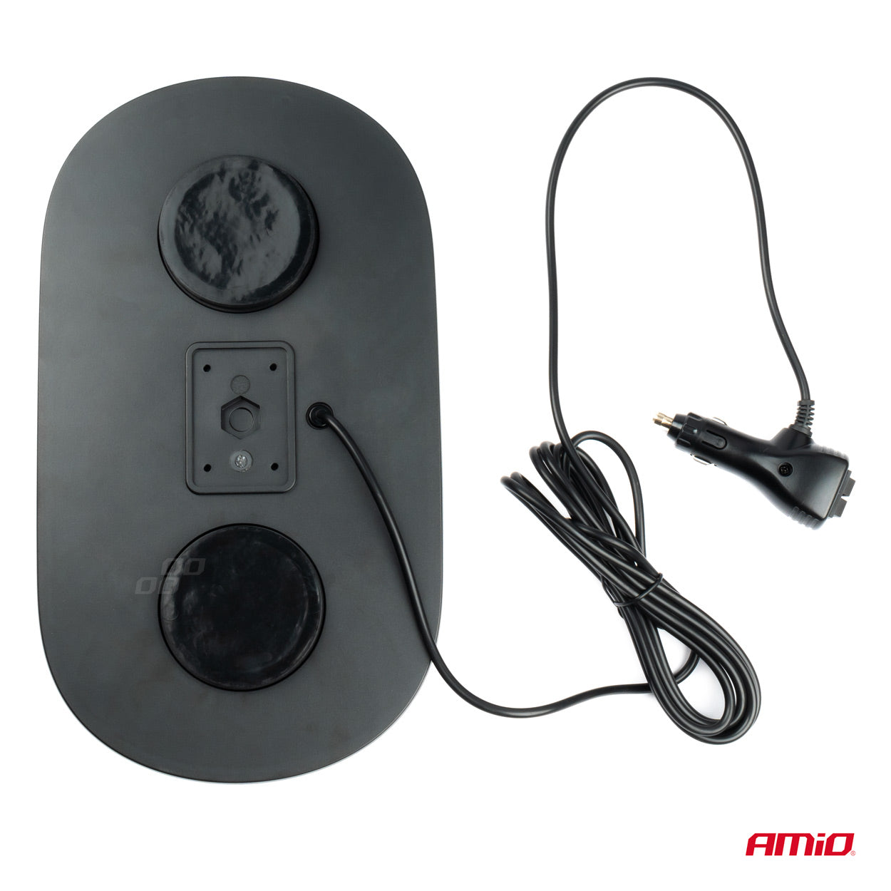 Compacte zwaailamp - 50mm hoog - R10 / R65 certificering - 48 LED ORANJE