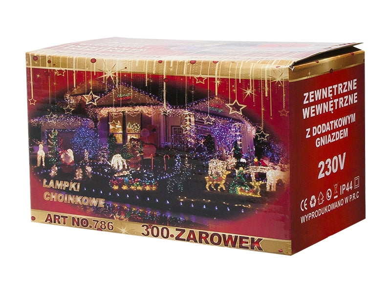 Kerstverlichting Violet 15 Meter 200 LEDs - 8 Standen